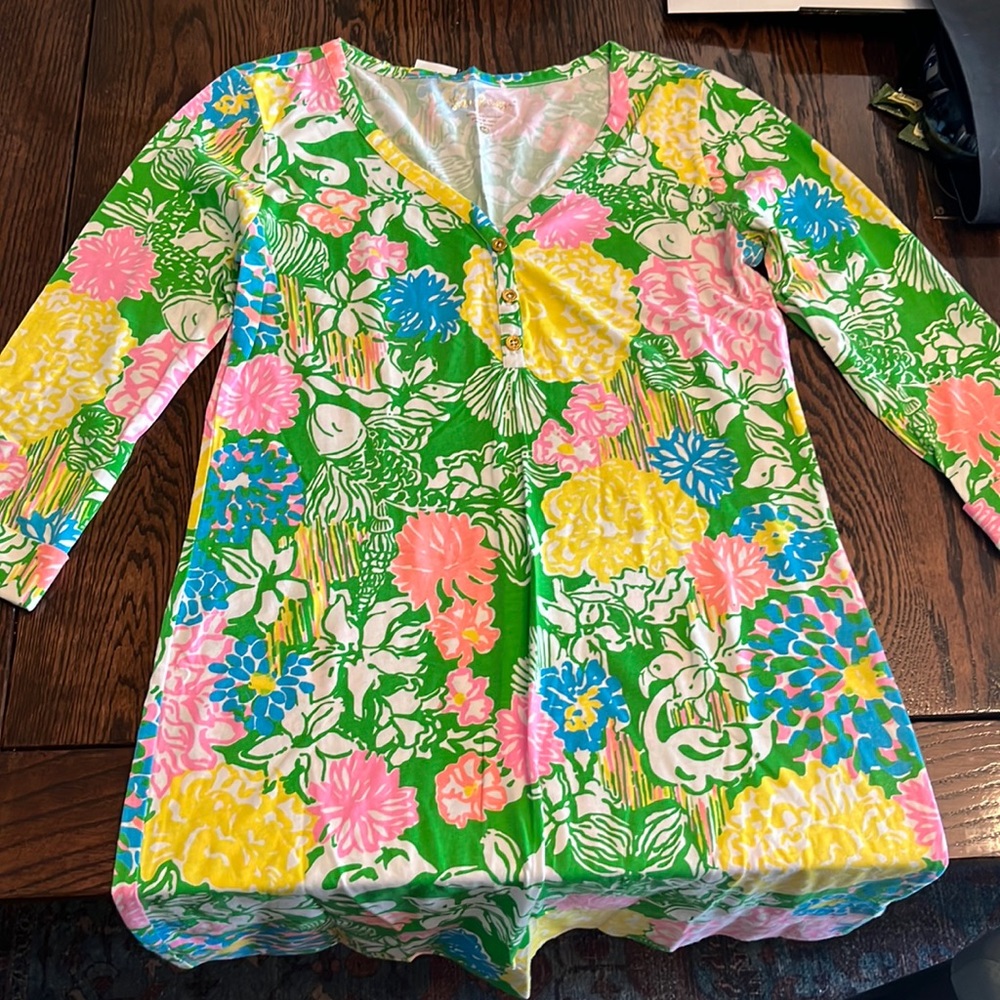 Lilly Pulitzer size M dress (multicolored) Like New